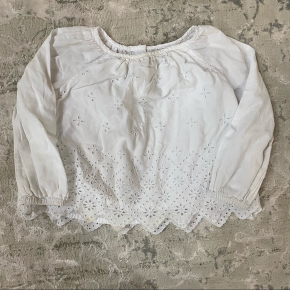 Bundle of two white Girls’ blouses / tops - Picture 6 of 11